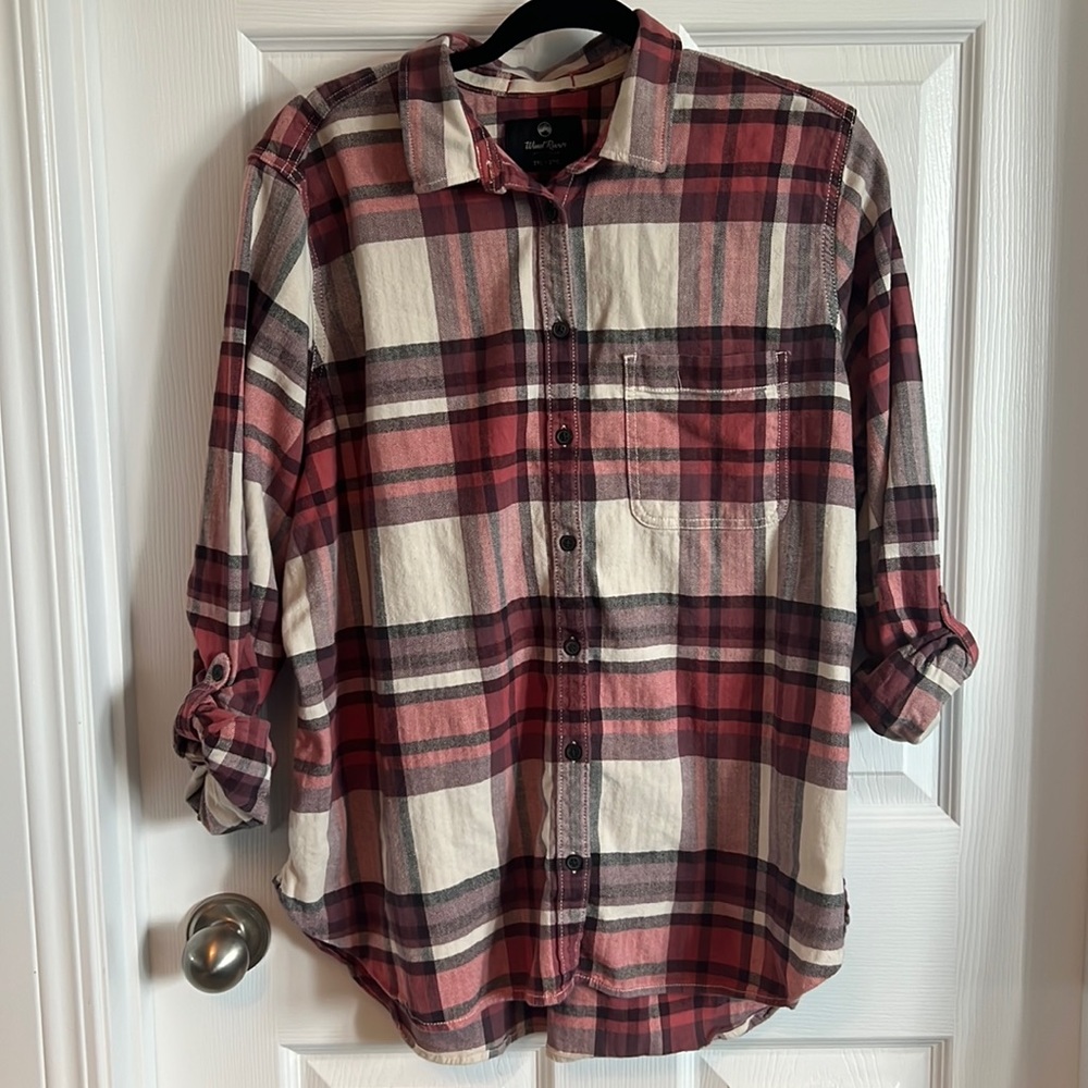 WindRiver Button Up Plaid